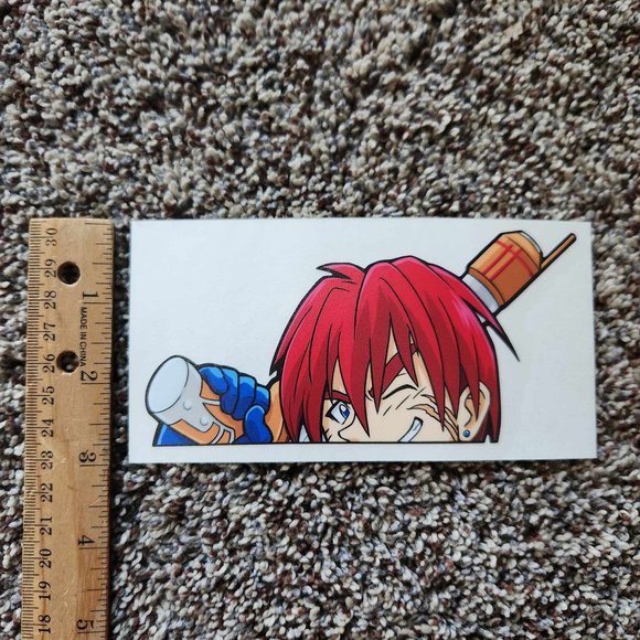 Outlaw Star Gene Starwind Decal Sticker (Approx 5.5" wide) Bam Box exclusive - Picture 3 of 3
